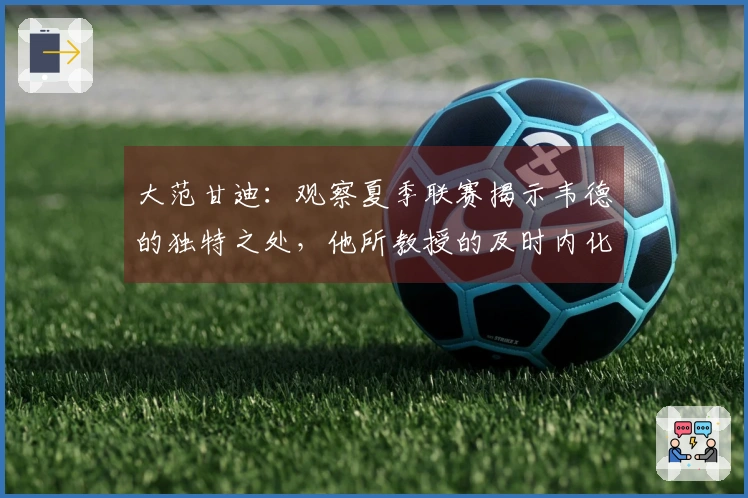 大范甘迪：观察夏季联赛揭示韦德的独特之处，他所教授的及时内化
